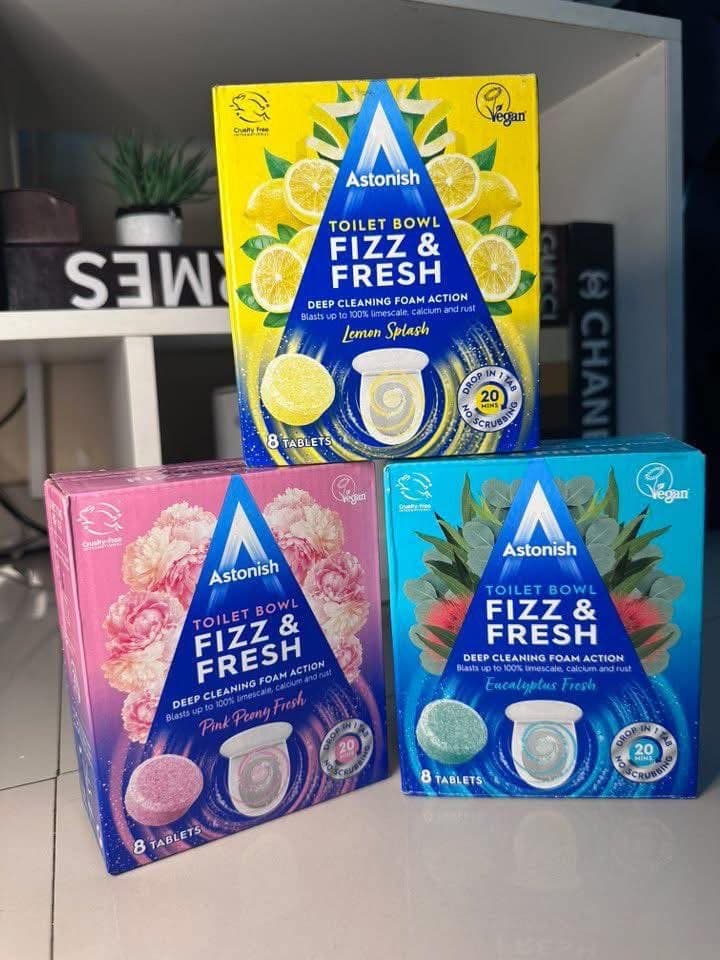 Astonish Toilet Bowl Fizz & Fresh (8 Tablets)